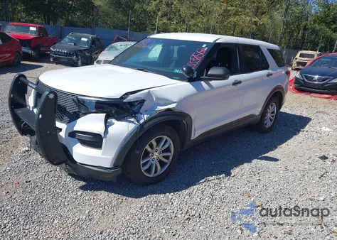 2021 Ford Police Interceptor from USA, damaged, VIN 1FM5K8AB4MGB72152